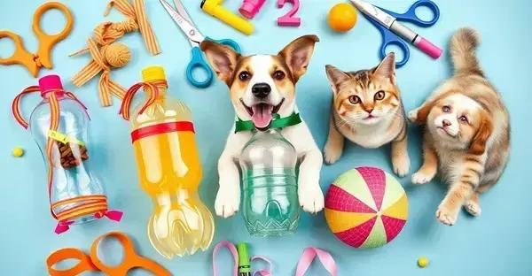 5 Brinquedos para Pet com Garrafa PET Pequena: Dicas Criativas